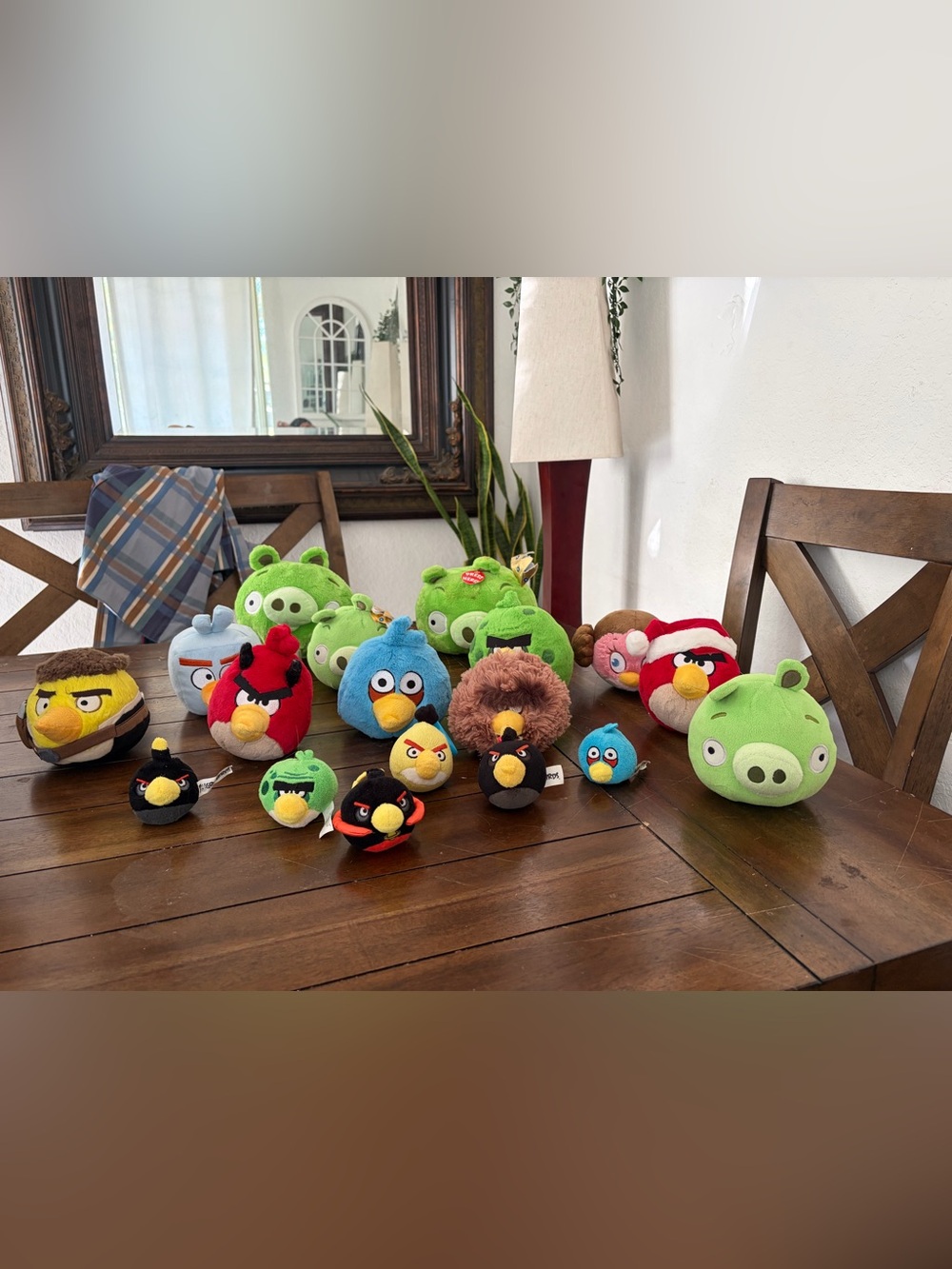 angry birds plush lot